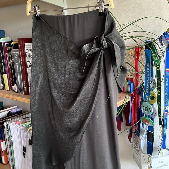 Mango midi wrap skirt - Picture 3 of 5